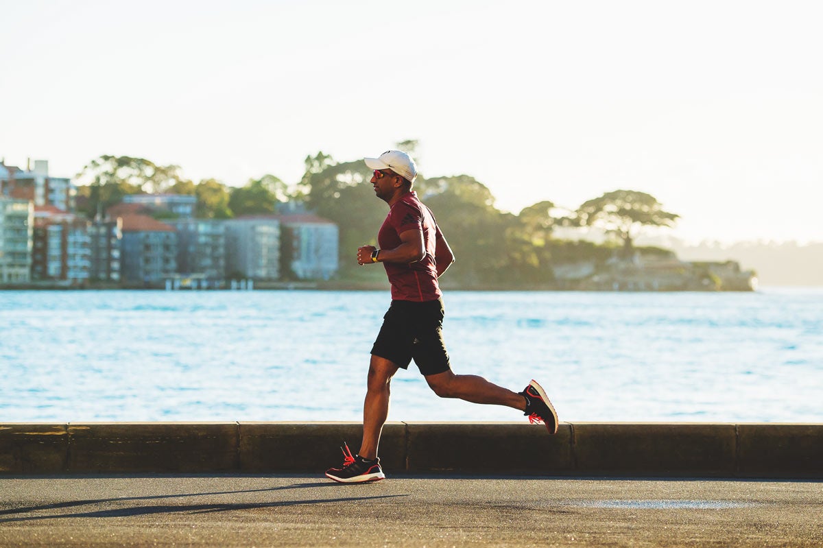 Running is a great activity for better health.